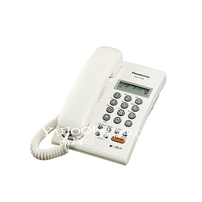 Panasonic 松下國際牌 免持擴音來電顯示有線電話 KX-T7705 (極致白)