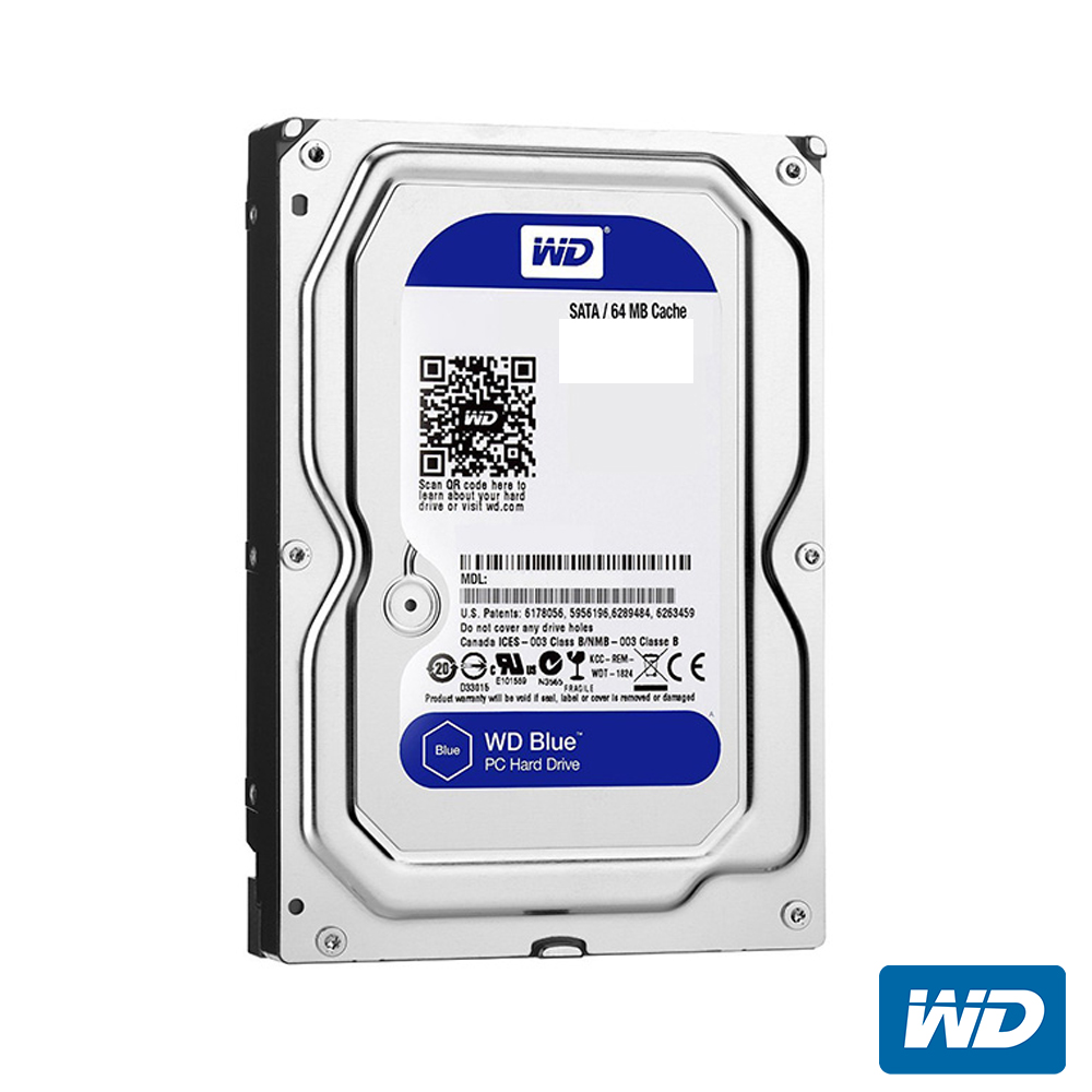 WD 藍標 6TB 桌上型3.5吋 SATA硬碟(WD60EZAZ)