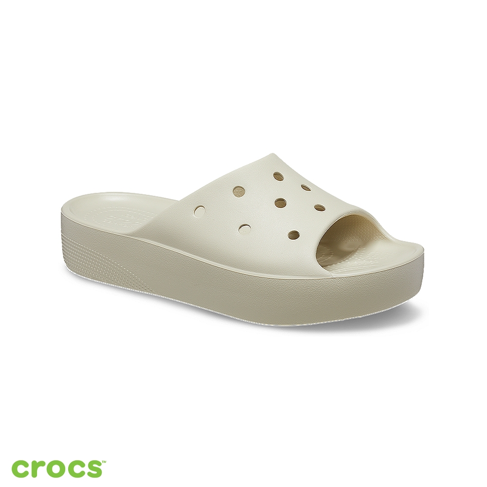 Crocs 卡駱馳 (女鞋) 經典雲朵涼拖-208180-2Y2