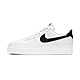 Nike Air Force 1 '07 男鞋 白黑色 荔枝皮 經典 穿搭 運動 休閒鞋 CT2302-100 product thumbnail 1