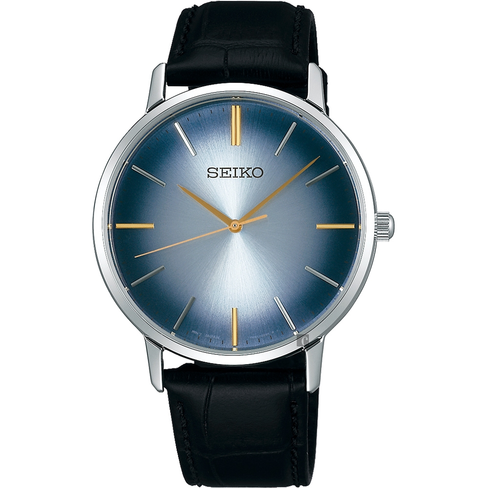 SEIKO 精工 SPIRIT 紳仕品格石英錶 送禮推薦-漸層藍/38mm (SCXP125J)