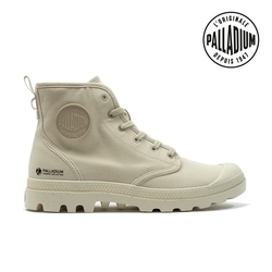 PALLADIUM PAMPA HI ZIP ORGANIC拉鍊有機棉靴/休閒鞋-男鞋/女鞋-沙漠棕