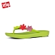 FitFlop IQUSHION FLOWER FLIP-FLOPS 花飾輕量人體工學戲水夾腳涼鞋-女(檸檬綠) product thumbnail 1