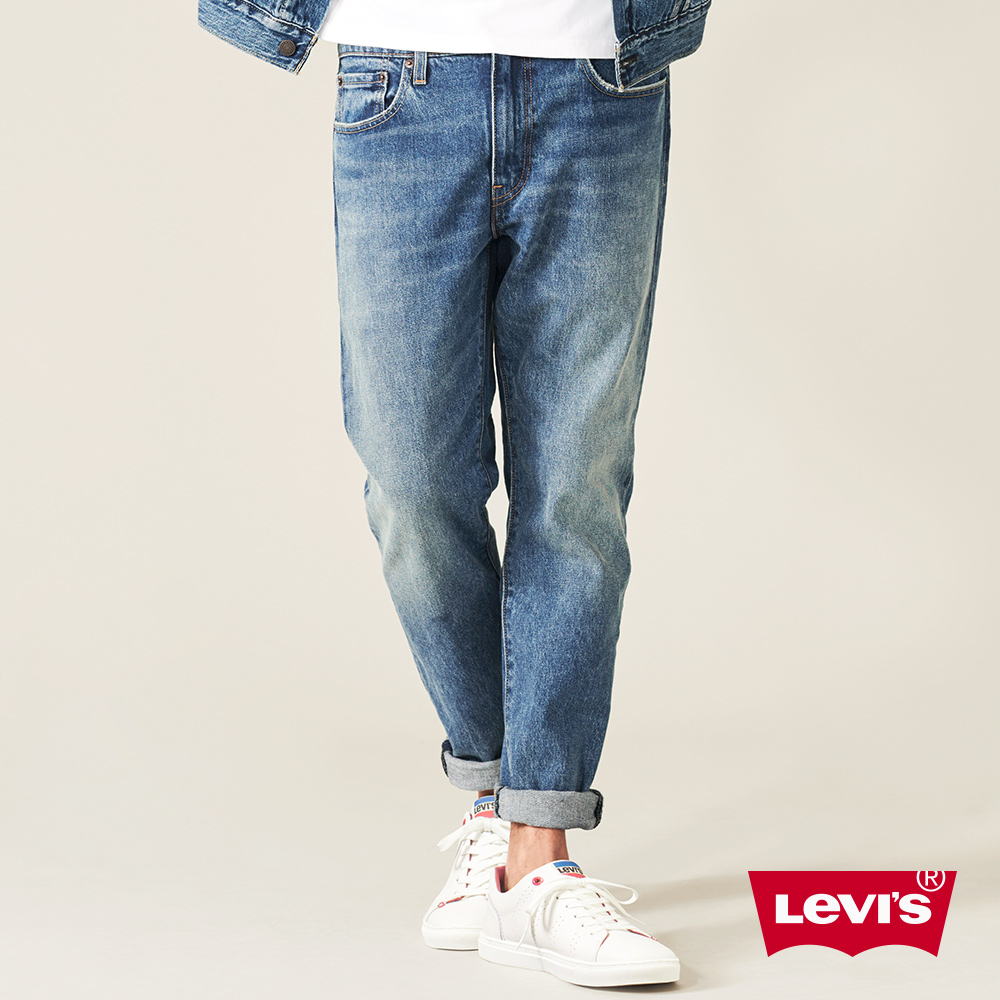 Levis 男款 514 低腰直筒牛仔長褲 彈性布料