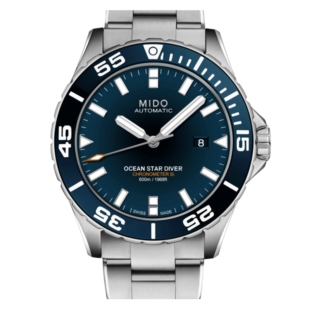 Mido美度Diver 600海洋之星深潛600米潛水腕錶