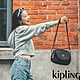 Kipling K字幾何壓紋翻蓋側背小包-STELMA product thumbnail 1