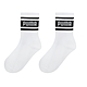 Puma 襪子 Fashion Crew Socks 男女款 白 黑 休閒 中筒襪 長襪 台灣製 BB140302 product thumbnail 1