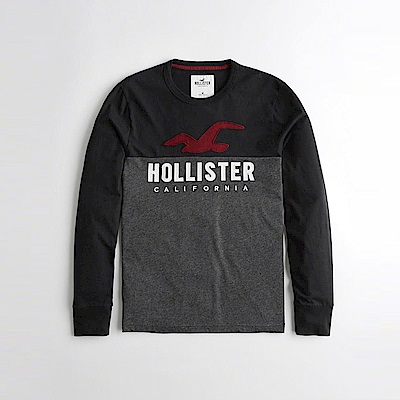 Hollister HCO 長袖 T恤 黑 1098