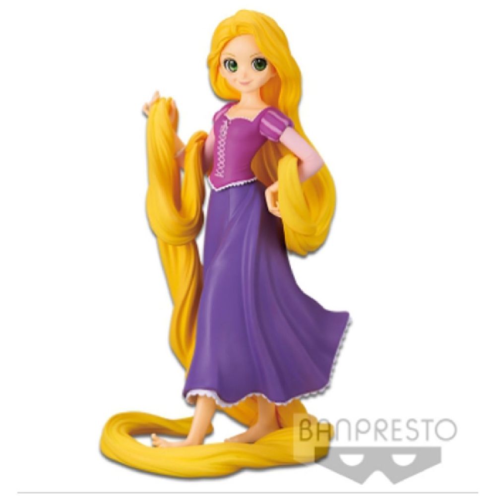 任選Banpresto 迪士尼 Q Posket Disney Crystalux長髮公主 BD38923 公司貨