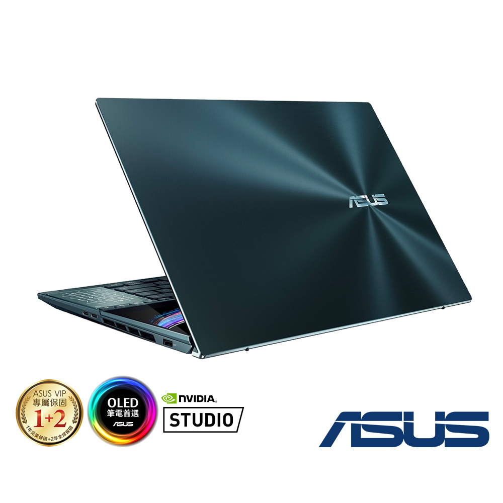 ASUS UX582ZM 15.6吋觸控筆電 (i9-12900H/RTX3060/32G/1TB SSD/Win11 Home/ZenBook Pro Duo 15 OLED/蒼宇藍)