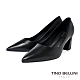 Tino Bellini 巴西進口尖頭素面高跟鞋FWDV028-1(黑色) product thumbnail 1