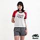 Roots 女裝- CANADA BASEBALL RINGER短袖T恤-白色 product thumbnail 1