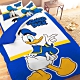 享夢城堡 雙人床包兩用被套四件組-迪士尼唐老鴨Donald Duck 經典-藍 product thumbnail 1