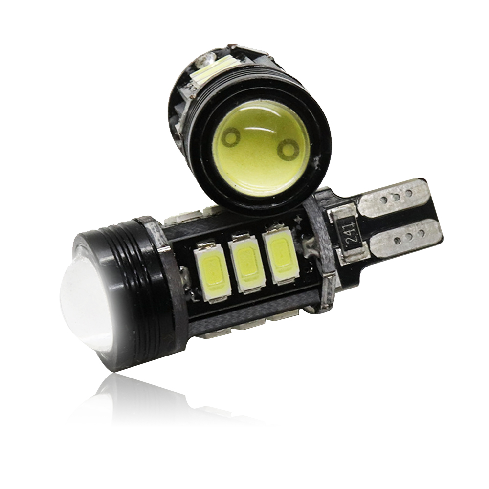 車的LED 5630 魚眼 12SMD 白光 7.5W T10-T15(雙入組)