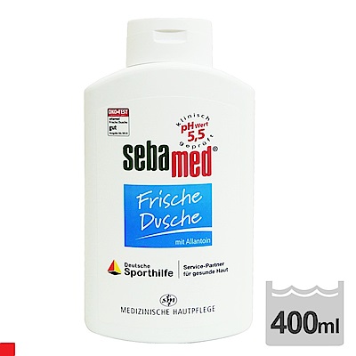 Sebamed PH5.5 清爽沐浴乳 運動型 沐浴露 (400ml)