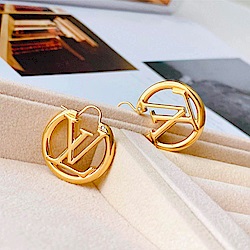 Louis Vuitton Lv Zip Earrings (M00395)