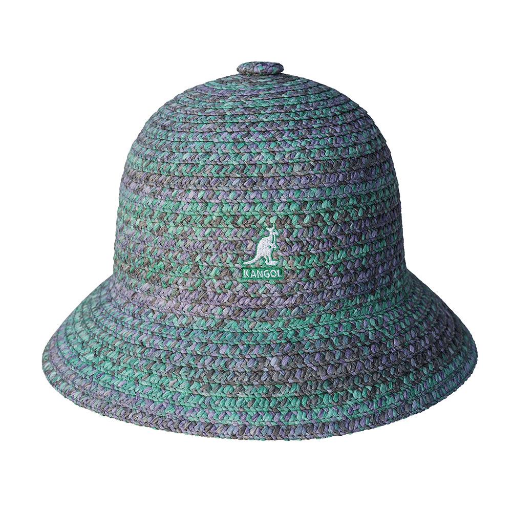 KANGOL-BRAID 編織鐘型帽-綠色