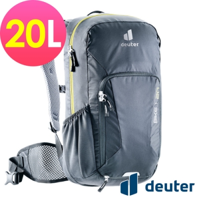 【deuter 德國】Bike I 20L自行車背包3202221黑/健行包/休閒旅遊包/輕量單車包