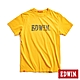 EDWIN 網路獨家 手繪立扣LOGO短袖T恤-中性-黃色 product thumbnail 1