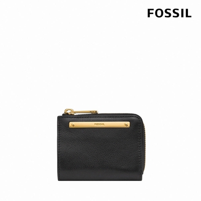 FOSSIL Liza 真皮零錢包-黑色 SL6406G001