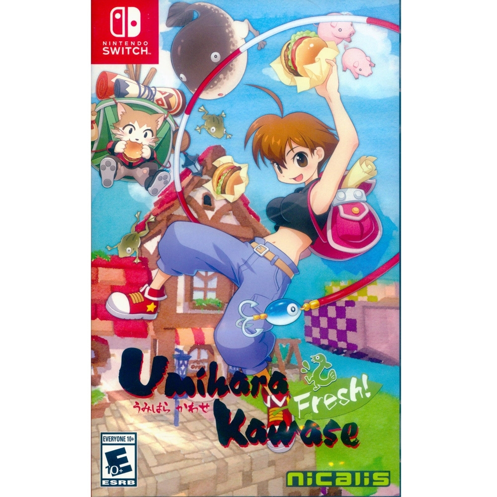 海腹川背 Fresh! Umihara Kawase Fresh! - NS Switch 中英文美版 | Switch 遊戲軟體 |  Yahoo奇摩購物中心