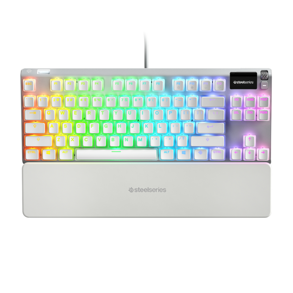 SteelSeries 賽睿 APEX7 TKL GHOST 機械鍵盤/英文