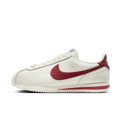 NIKE CORTEZ SE 女休閒運動鞋-白紅-FZ5167133