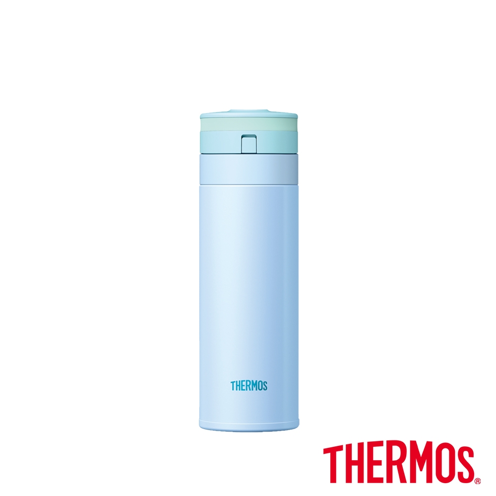 THERMOS膳魔師 超輕量 不鏽鋼真空保溫瓶0.35L(JNS-350)-BL(藍色)