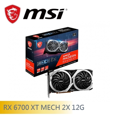 AMD Radeon RX6700XT MECH 2X 12G - PCパーツ