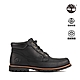 Timberland 男款黑色全粒面皮革中筒靴|A6581015 product thumbnail 1