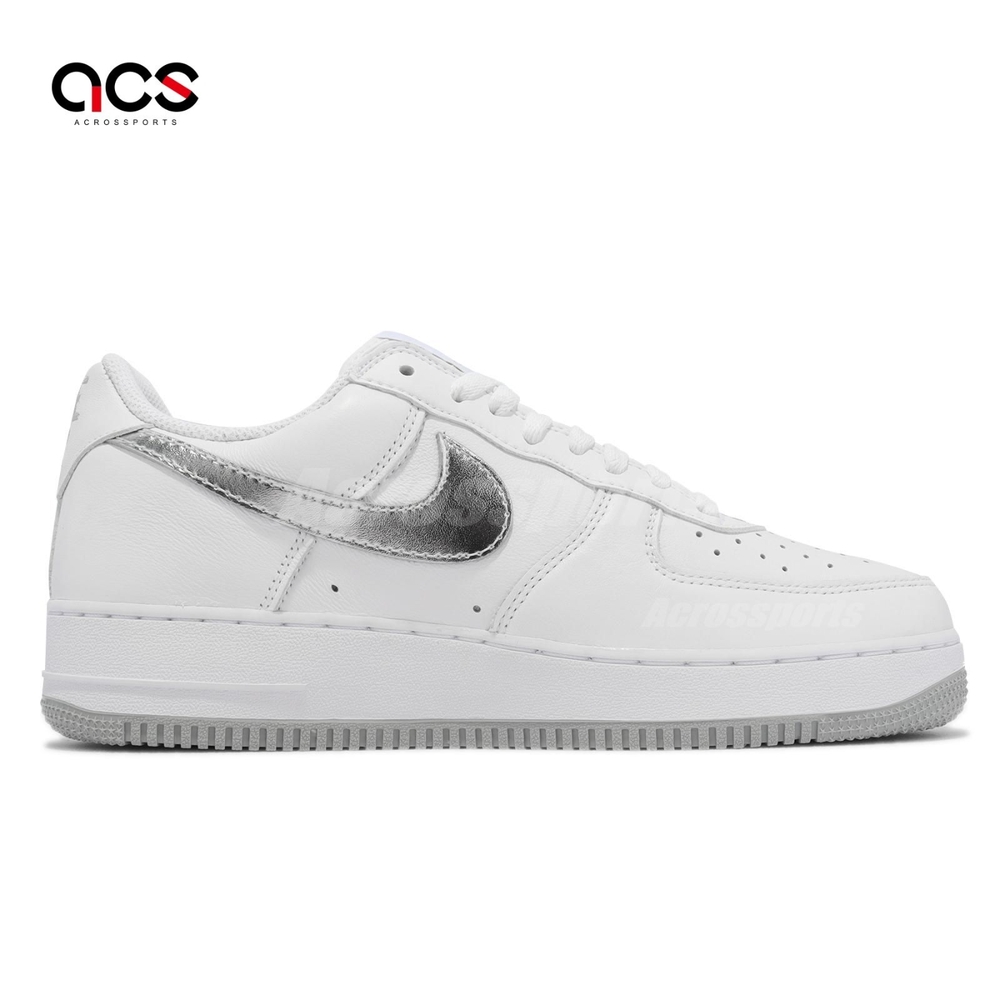 Nike Air Force 1 Low Retro 男鞋白銀Color Of The Month 牙刷DZ6755