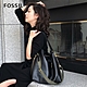 FOSSIL Maya HOBO斜背/肩背兩用包-黑色 ZB6979001 product thumbnail 1