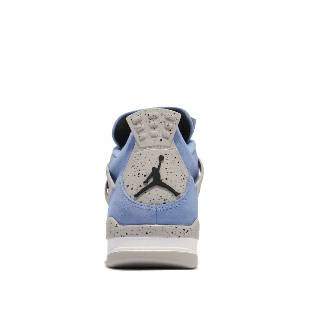 Nike 喬丹Air Jordan 4代男鞋麂皮University Blue AJ4 藍白CT8527400