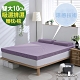 House Door 吸濕排濕表布10cm藍晶靈涼感記憶床墊全配組-雙大6尺 product thumbnail 3