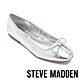 STEVE MADDEN-SEEMLY-M 蝴蝶結平底娃娃鞋-銀色 product thumbnail 1