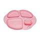 【MARCUS&MARCUS】動物樂園造型吸力分隔餐盤-粉紅豬(粉) product thumbnail 1