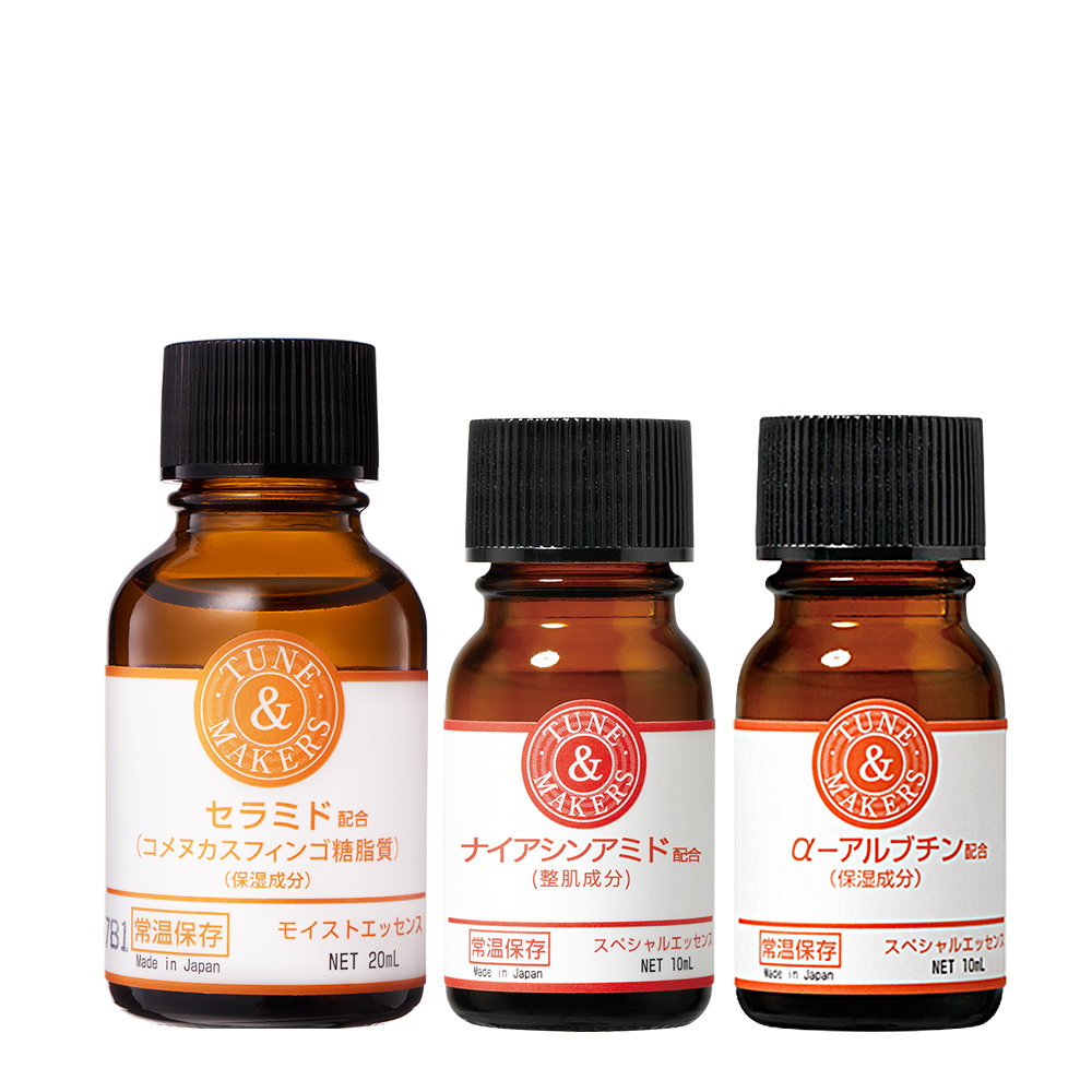 TUNEMAKERS 亮白雙星修護組(神經醯胺20ML+熊果素10ML+菸鹼醯胺10ML)