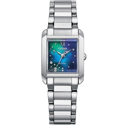 CITIZEN 星辰 千彩之海 限量 L系列 時尚光動能大三針腕錶-女錶(EW5591-60L)28.4x21.5mm