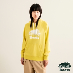 Roots 女裝- ORIGINAL連帽上衣-黃色