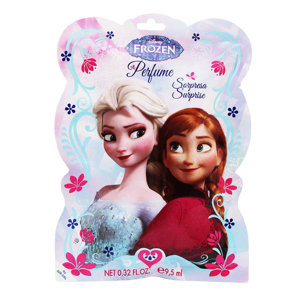 (即期品)Disney Frozen冰雪奇緣香氛驚喜包(淡香水9.5ml+書籤+紋身貼紙)