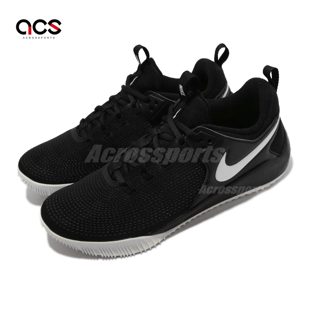 Nike 排球鞋 Zoom Hyperace 2 男鞋 氣墊 避震 包覆 支撐 運動訓練 黑 白 AR5281-001