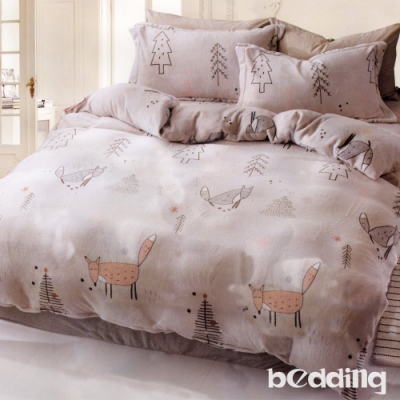 BEDDING-法蘭絨標準雙人6x7兩用被套-童趣