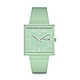 Swatch WHAT IF…MINT? 生物陶瓷 方形錶 淡綠 男錶 女錶 手錶 瑞士錶 錶 product thumbnail 1