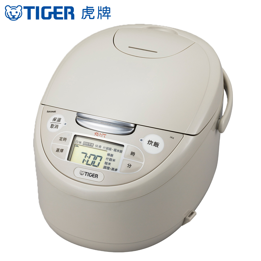 (TIGER虎牌 日本製)6人份tacook微電腦炊飯電子JAX-R10R