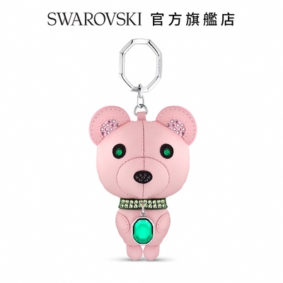 SWAROVSKI 施華洛世奇 Icons 鑰匙扣熊, 漸層色, 不銹鋼