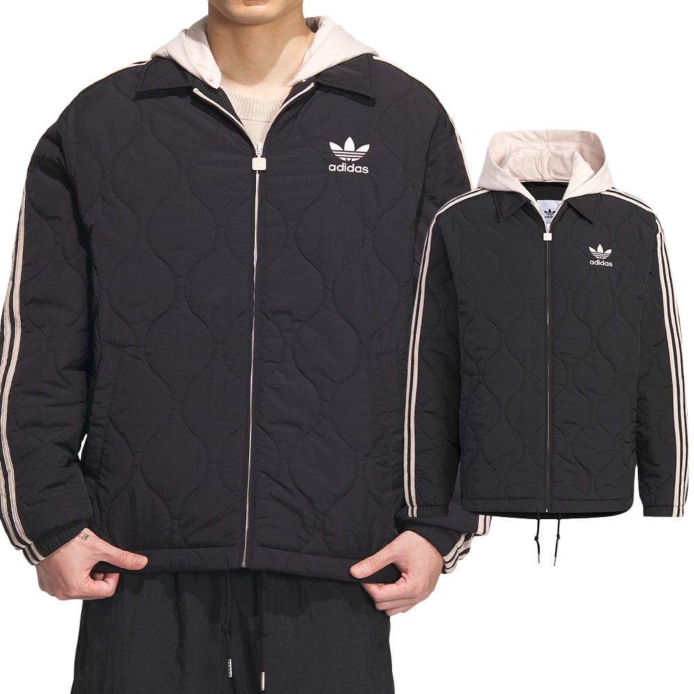 Adidas CLS SP JKT M 男 黑色 休閒 戶外活動 拉鍊 口袋 外套 IW6284