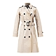 Aquascutum CLARENCE BELTED MID LENGTH DB TRENCH 綁帶背扣中長大衣外套(卡其/UK6) product thumbnail 1