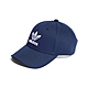 adidas 棒球帽 Trefoil Baseball Cap 藍 白 純棉 可調帽圍 三葉草 老帽 帽子 愛迪達 IL4843 product thumbnail 1