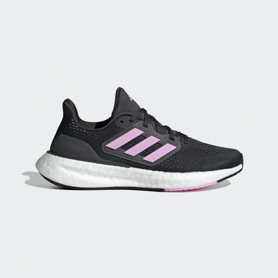 adidas 慢跑鞋 女鞋 運動鞋 緩震 PUREBOOST 23 W 黑粉 IF2386