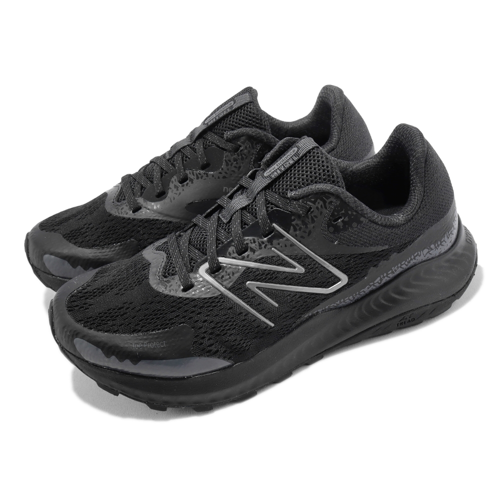 New Balance 慢跑鞋 DynaSoft Nitrel V5 4E 男鞋 黑 緩震 越野 超寬楦 NB 紐巴倫 MTNTRLK5-4E